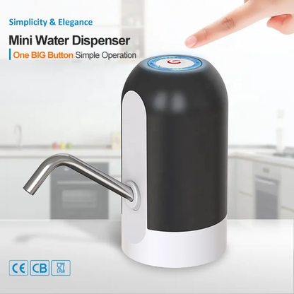 USB Rechargeable⚡ Automatic Water 💧& Oil 🛢Dispenser Pump – Wireless Portable Electric Liquid Bottle Pump