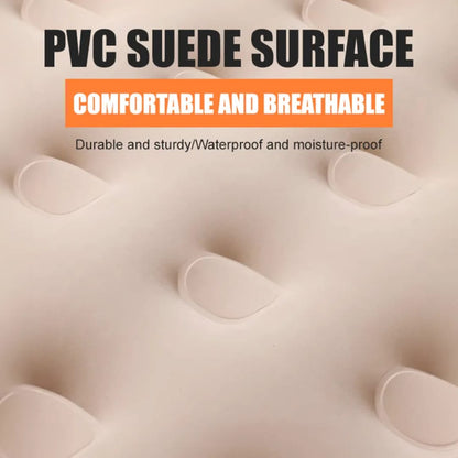 One Click  👆Inflation  💨Double Air Bed 🛌 – Premium Inflatable Mattress with Built-In Pump 🔋 & Pillow