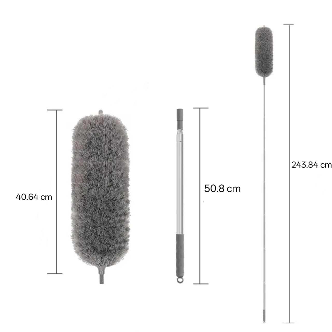 Extendable Microfiber Duster🧹 for Cleaning🧼✨ – Telescopic Dust 🌫Remover Wand, Fan cleaner