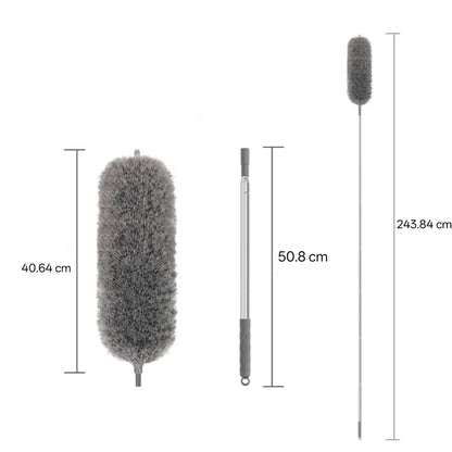 Extendable Microfiber Duster🧹 for Cleaning🧼✨ – Telescopic Dust 🌫Remover Wand, Fan cleaner