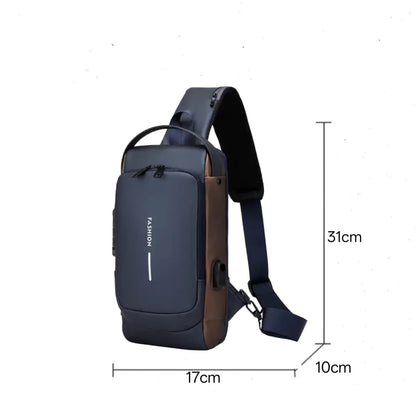 USB🔌Anti-Theft🔒Waterproof☔ Cros body Bag